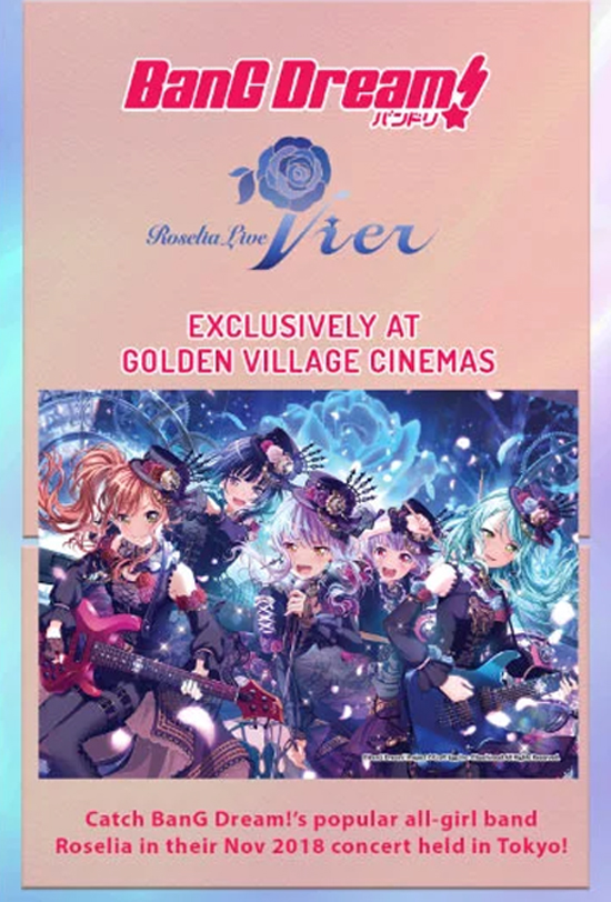 Roselia Live Vier